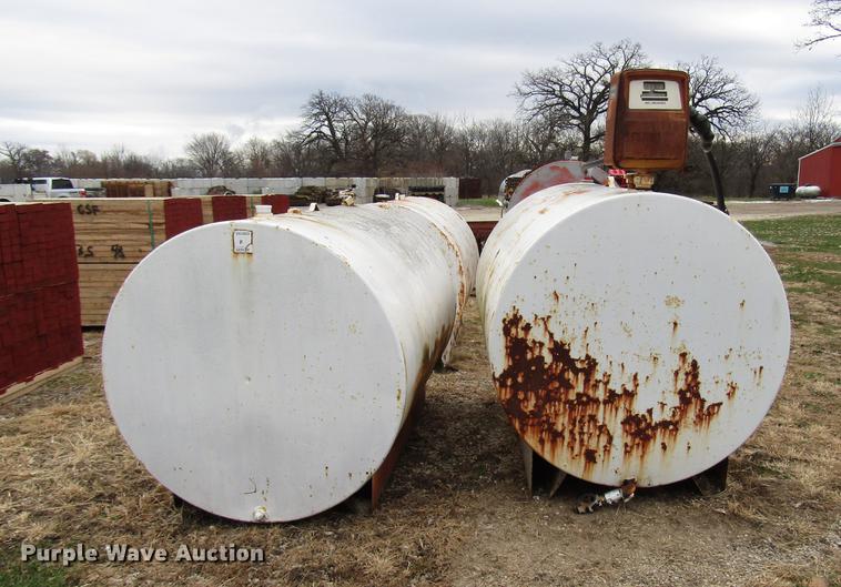 image for item DD3865 (4) single wall fuel tanks