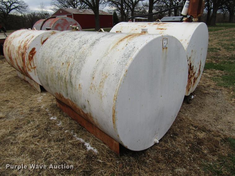 image for item DD3865 (4) single wall fuel tanks