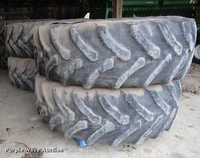 image for item DD3867 (8) Firestone Radial All Traction DT 620/70R42 tires