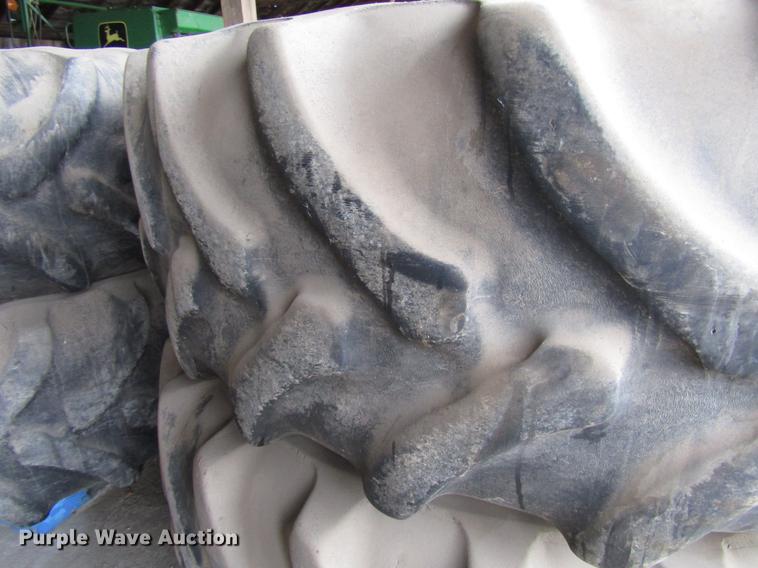 image for item DD3867 (8) Firestone Radial All Traction DT 620/70R42 tires