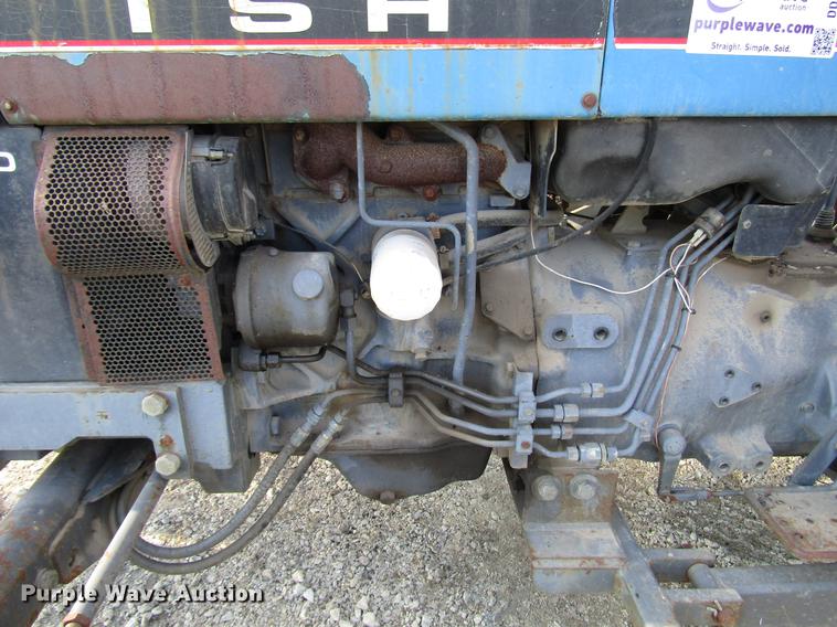 image for item DD3875 Ford 3930 tractor with Texas sod harvester