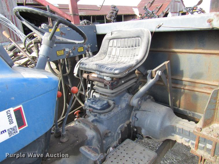 image for item DD3875 Ford 3930 tractor with Texas sod harvester