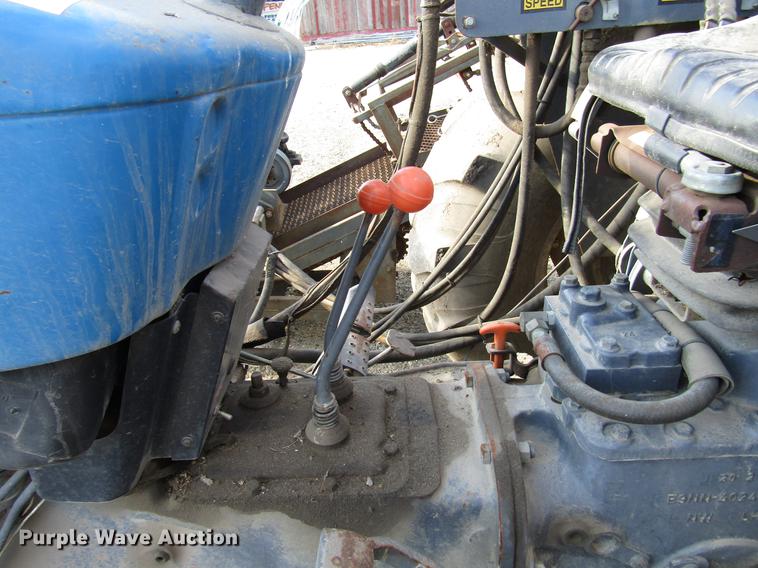image for item DD3875 Ford 3930 tractor with Texas sod harvester