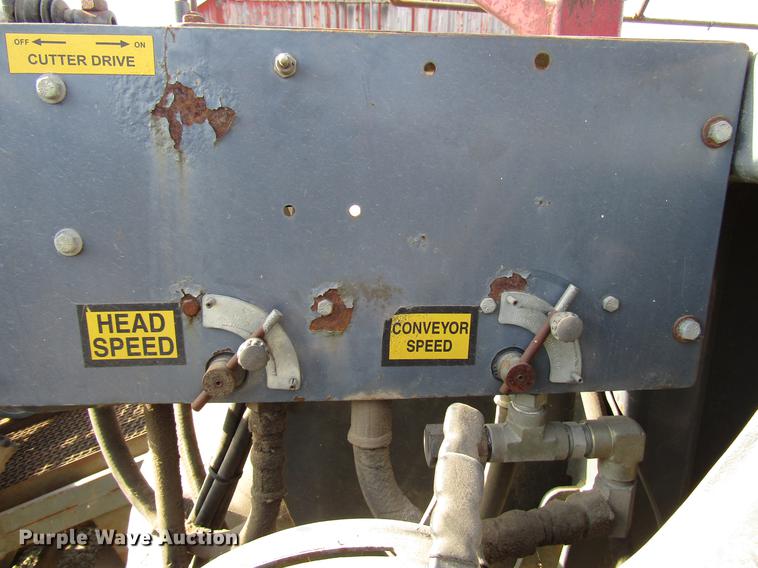 image for item DD3875 Ford 3930 tractor with Texas sod harvester