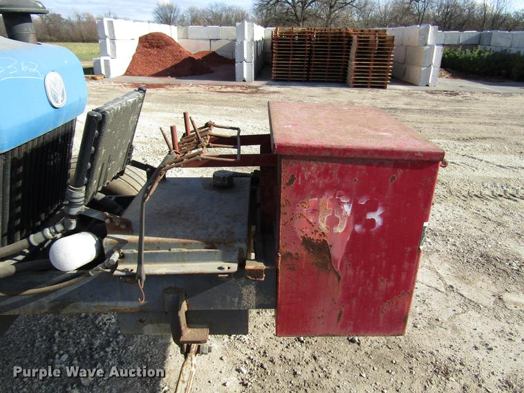 image for item DD3875 Ford 3930 tractor with Texas sod harvester