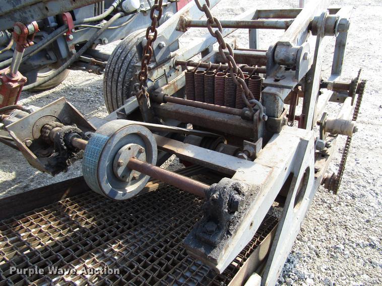 image for item DD3875 Ford 3930 tractor with Texas sod harvester