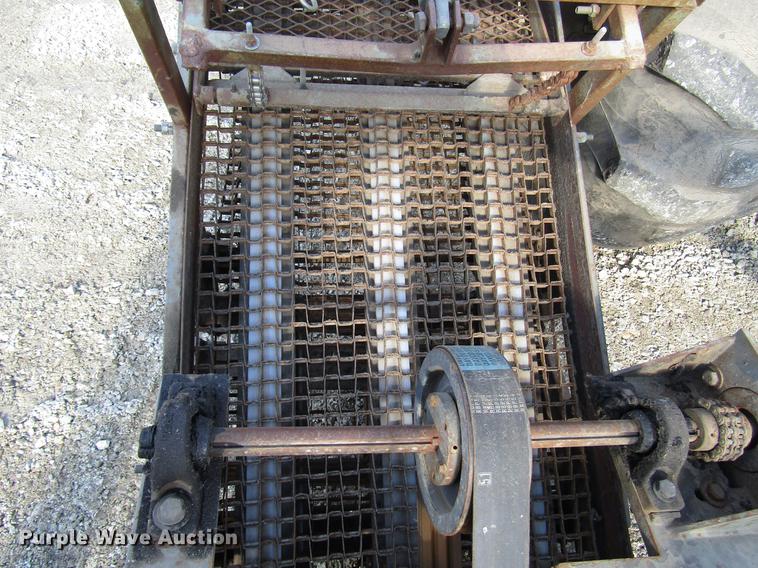 image for item DD3875 Ford 3930 tractor with Texas sod harvester