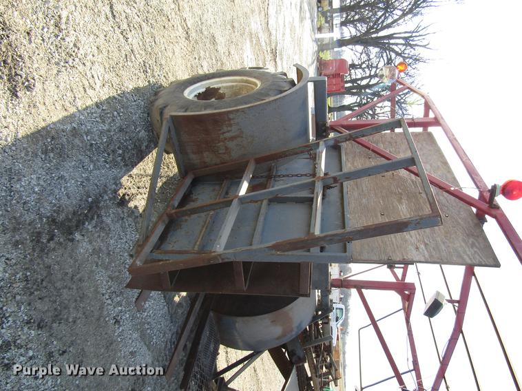 image for item DD3875 Ford 3930 tractor with Texas sod harvester