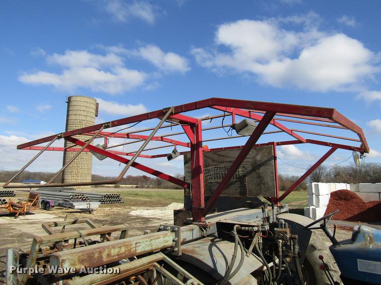 image for item DD3875 Ford 3930 tractor with Texas sod harvester