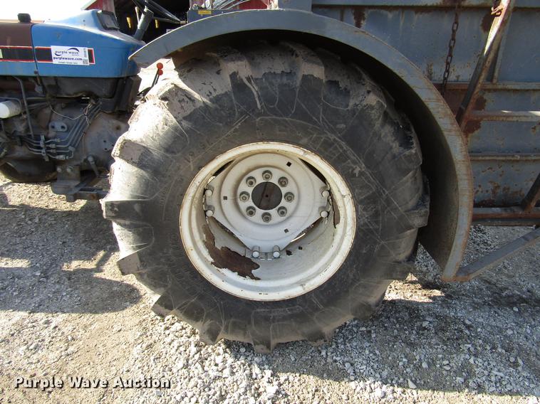 image for item DD3875 Ford 3930 tractor with Texas sod harvester