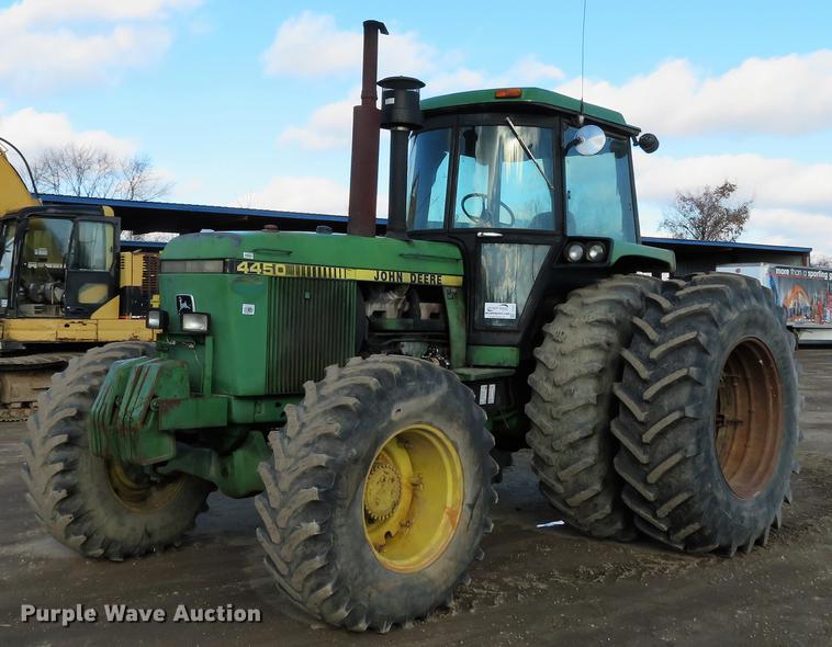 image for item DE5027 1984 John Deere 4450 MFWD tractor