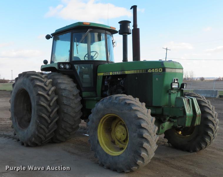 image for item DE5027 1984 John Deere 4450 MFWD tractor