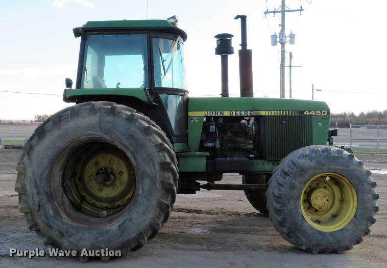 image for item DE5027 1984 John Deere 4450 MFWD tractor