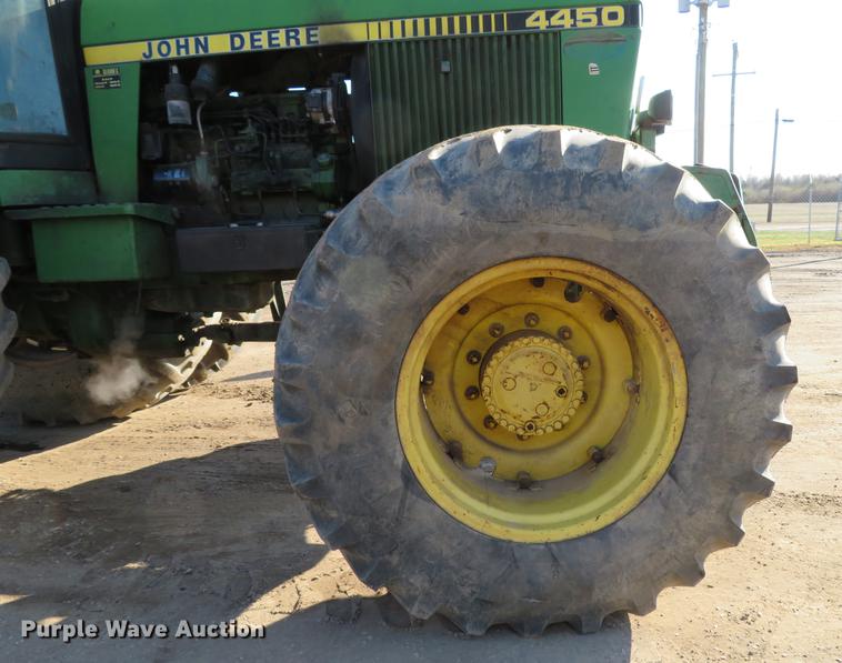 image for item DE5027 1984 John Deere 4450 MFWD tractor