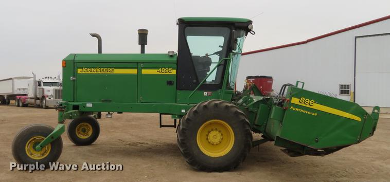 image for item DE8778 2006 John Deere 4895 windrower
