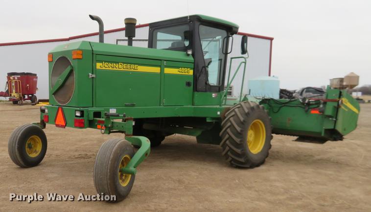 image for item DE8778 2006 John Deere 4895 windrower