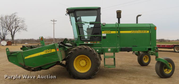 image for item DE8778 2006 John Deere 4895 windrower