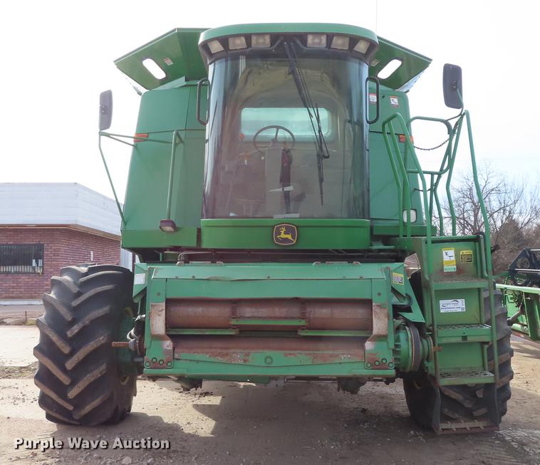 image for item DF1312 1999 John Deere 9610 RWA combine