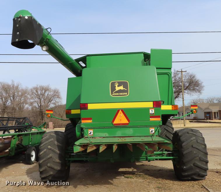image for item DF1312 1999 John Deere 9610 RWA combine