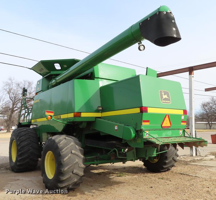 image for item DF1312 1999 John Deere 9610 RWA combine