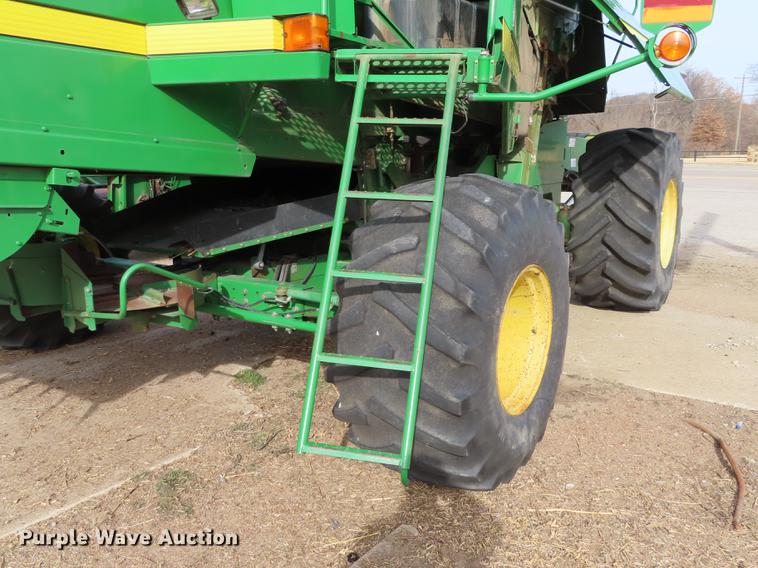 image for item DF1312 1999 John Deere 9610 RWA combine