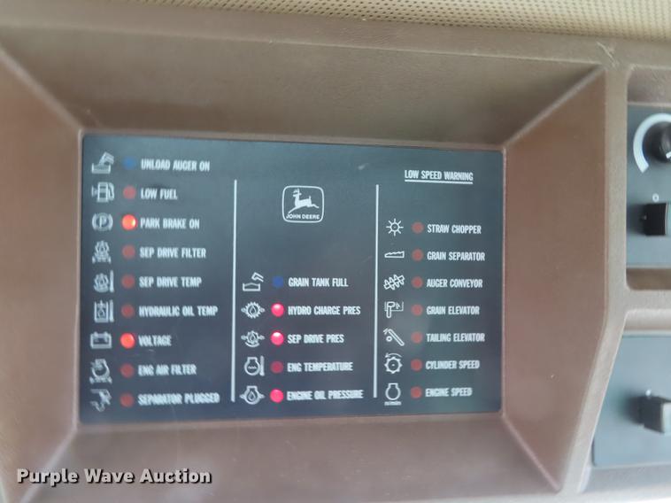 image for item DF1312 1999 John Deere 9610 RWA combine