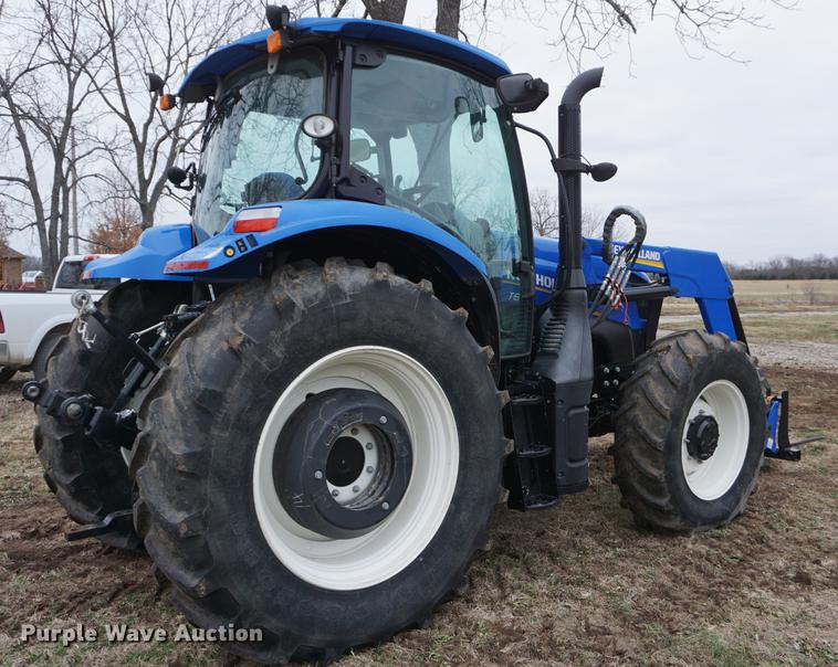 image for item DF1684 2015 New Holland T6.155 MFWD tractor