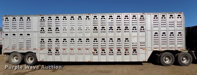 image for item DF2837 1994 Barrett Eagle Cattle Pot livestock trailer