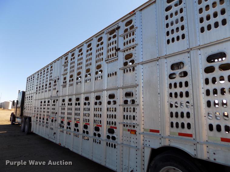 image for item DF2837 1994 Barrett Eagle Cattle Pot livestock trailer