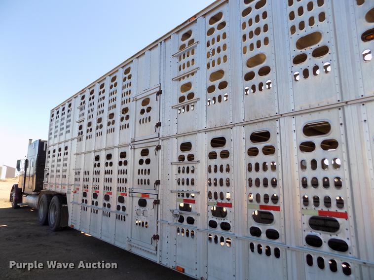 image for item DF2837 1994 Barrett Eagle Cattle Pot livestock trailer