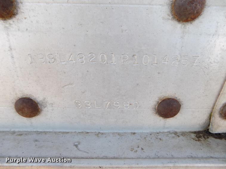 image for item DF2837 1994 Barrett Eagle Cattle Pot livestock trailer