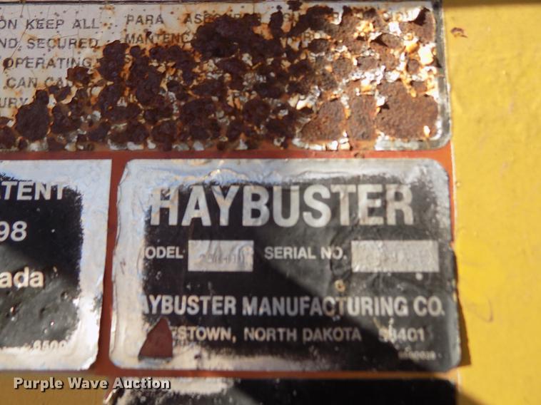 image for item DF2843 HayBuster 256 Plus II bale processor