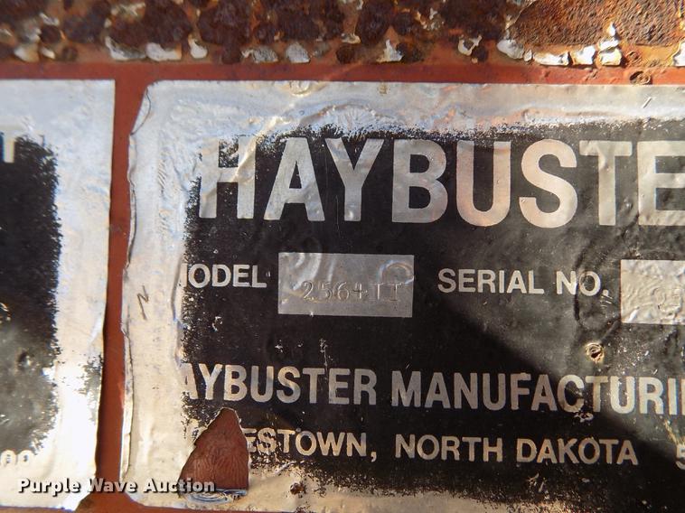 image for item DF2843 HayBuster 256 Plus II bale processor