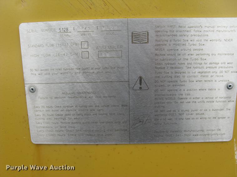 image for item DQ9669 2016 Turbo Saw RS2600HD swing saw/stump grinder