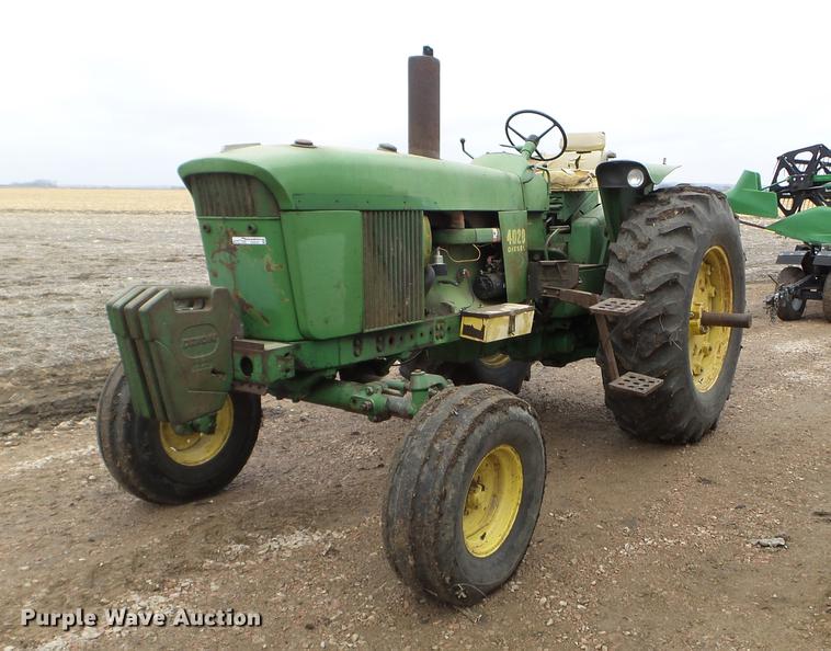 image for item DX9727 1971 John Deere 4020 tractor