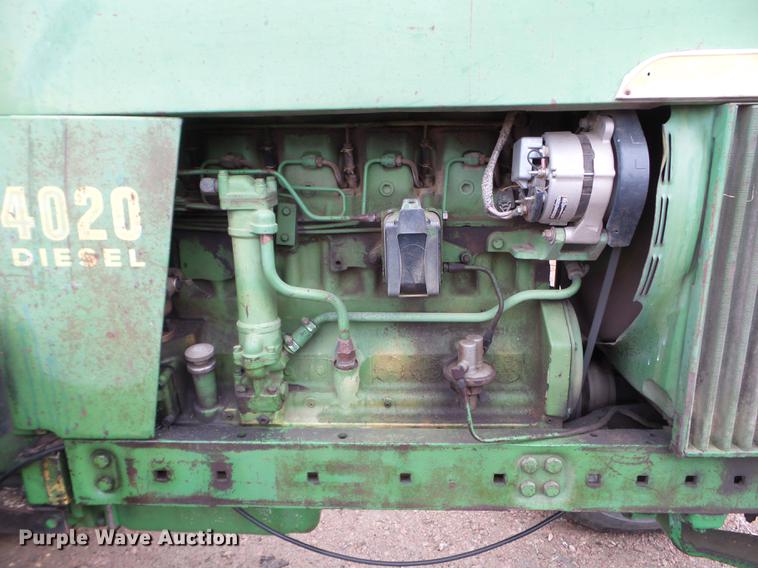 image for item DX9727 1971 John Deere 4020 tractor