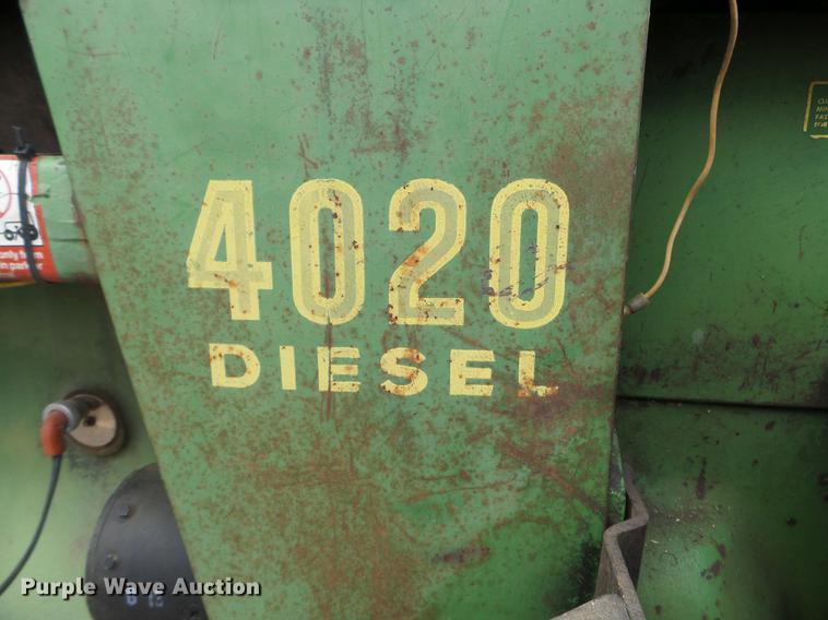 image for item DX9727 1971 John Deere 4020 tractor