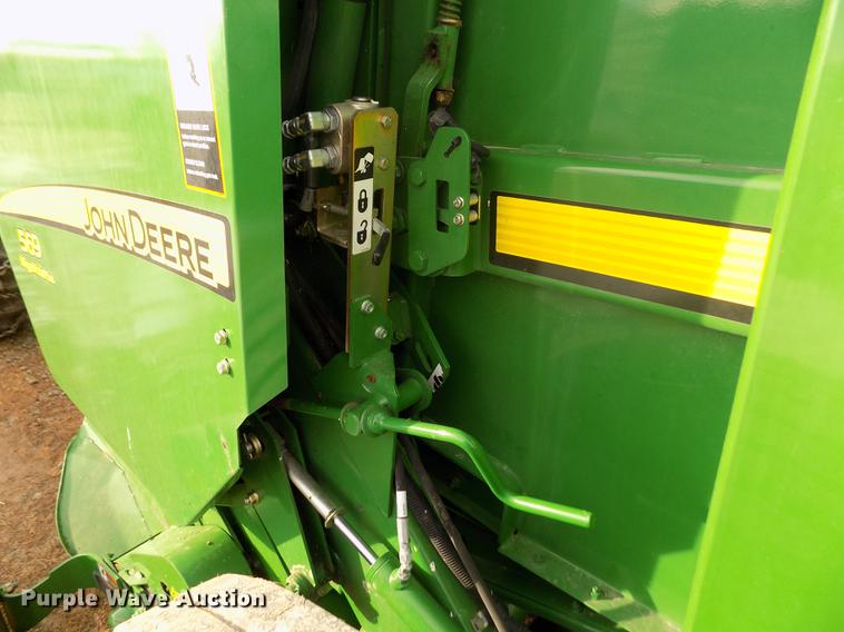 image for item DY9163 2013 John Deere 569 Mega Wide Plus round baler