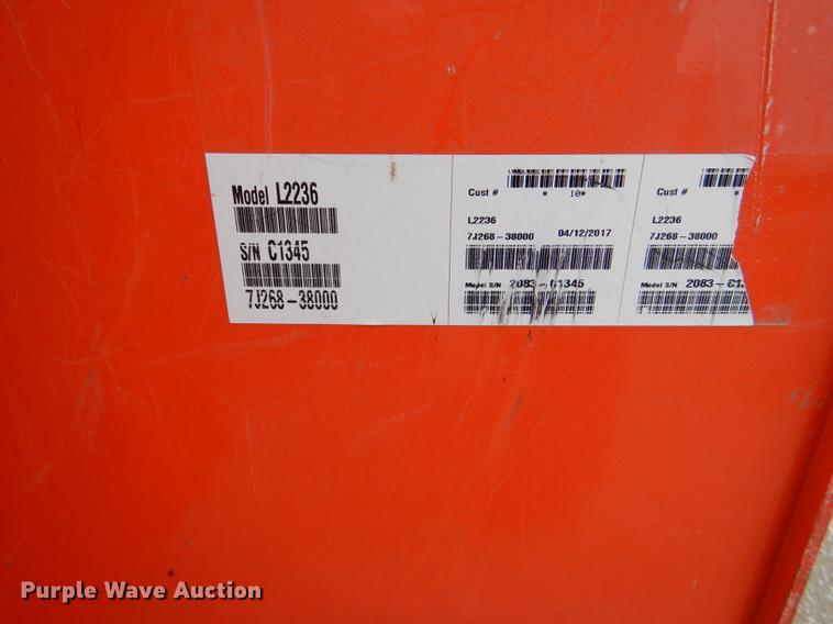 image for item EA9024 2017 Kubota MX5200 tractor