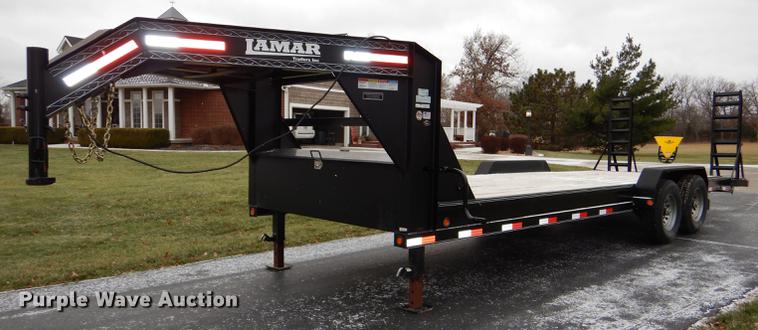 image for item EA9028 2016 Lamar equipment trailer