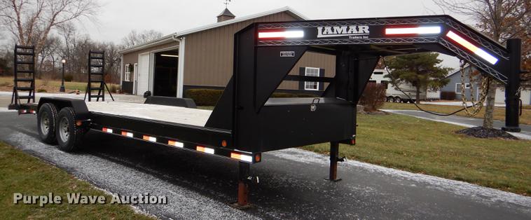 image for item EA9028 2016 Lamar equipment trailer
