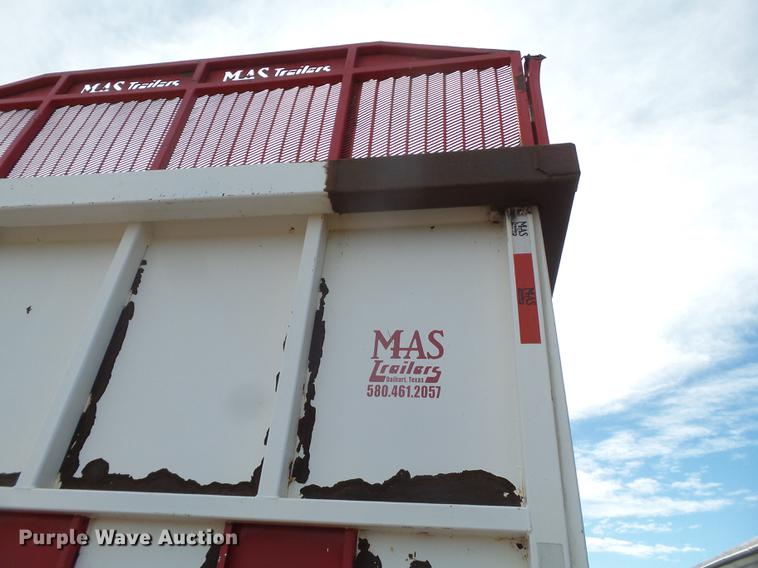 image for item EI9693 2014 Mas silage trailer