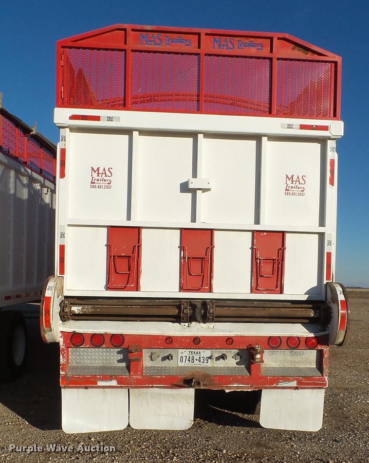 image for item EI9708 2014 Mas silage trailer