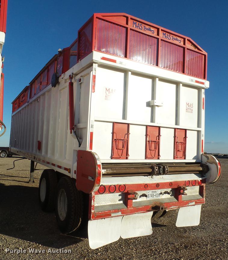 image for item EI9708 2014 Mas silage trailer