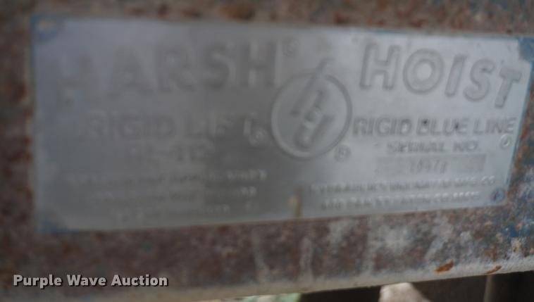 image for item EJ9497 Harsh RL112 dual ram hoist