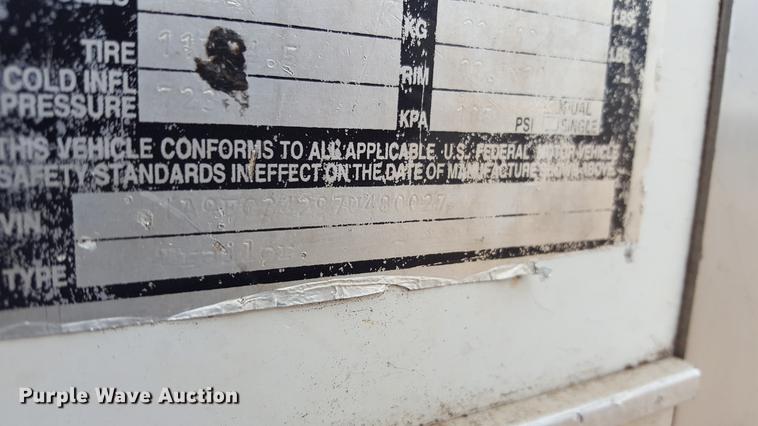 image for item EN9660 2007 Aeroswint silage trailer