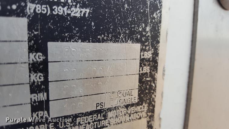 image for item EN9660 2007 Aeroswint silage trailer