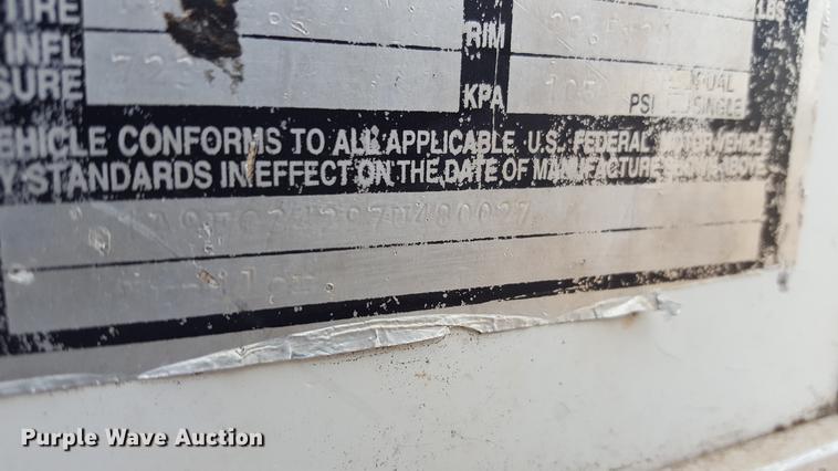 image for item EN9660 2007 Aeroswint silage trailer