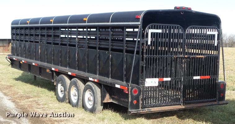 image for item EW9791 1998 Coose livestock trailer