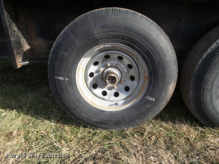 image for item EW9791 1998 Coose livestock trailer